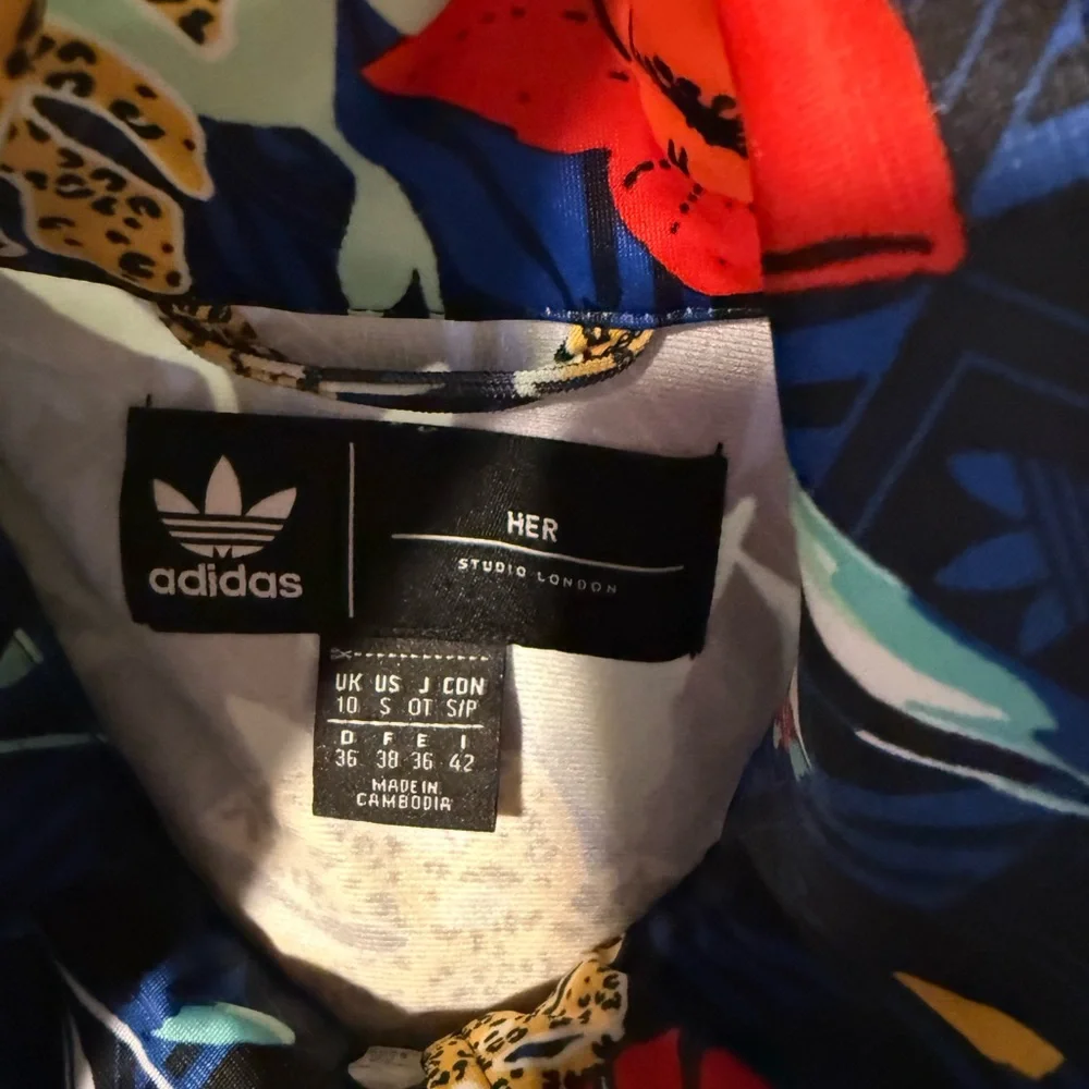 Adidas Multicolor Floral Jacket - Picture 3 of 3